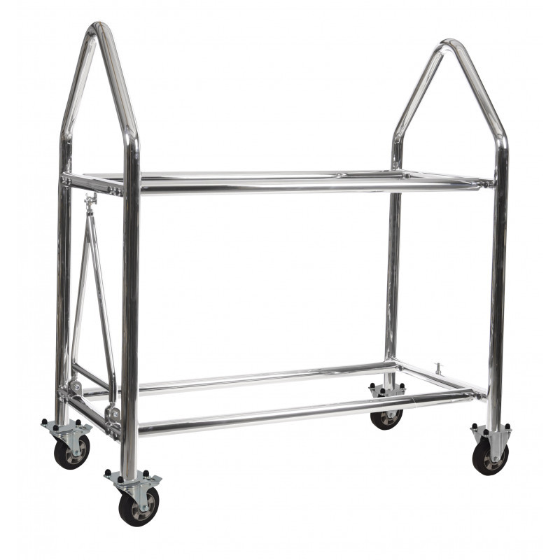 Căruț pentru anvelope din oțel inoxidabil BG Racing, lungime 2 m - BG-R116S - BGR116S - 5060252091015
